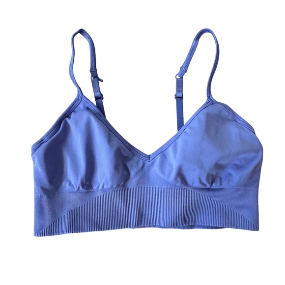lululemon athletica Other - Lululemon Ebb to Street Bra Light Support Periwinkle Blue Size 10 Larkspur